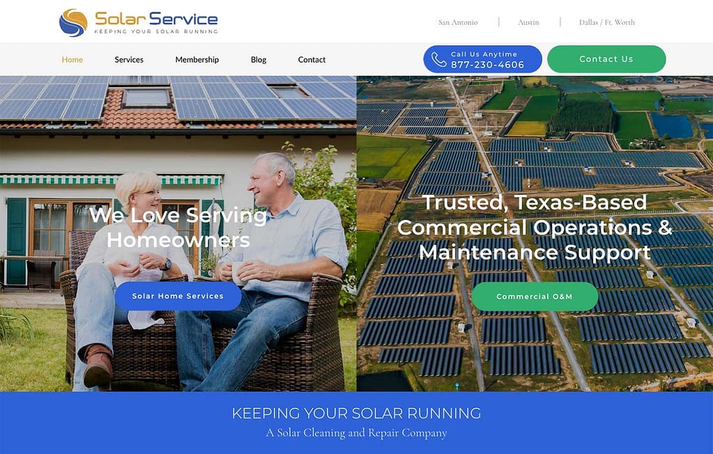 Welcome to Solar Service