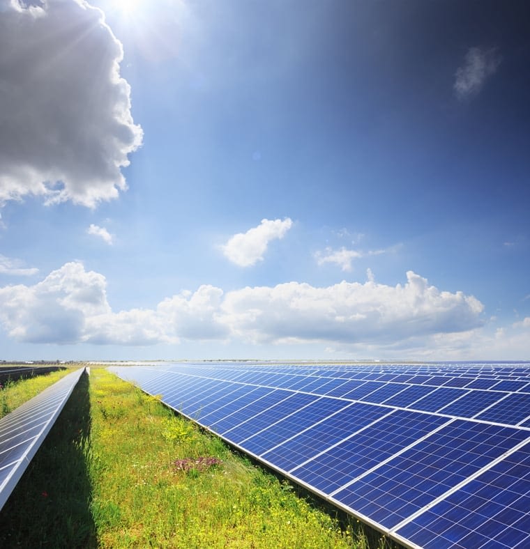 Servicing solar panels